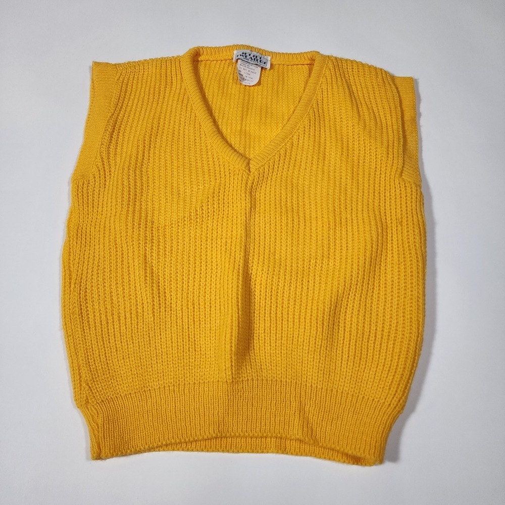 Vintage Yellow JET SET Sweaters LADIES (M)